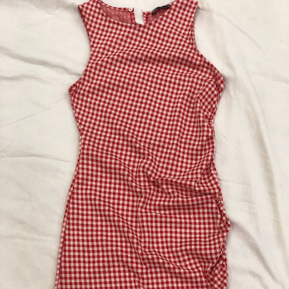 Zara Red Bodycon Dress